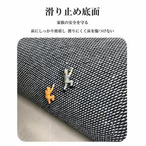 ラグ カーペット 北欧風 モダン 曲線柄 リビ...の詳細画像5