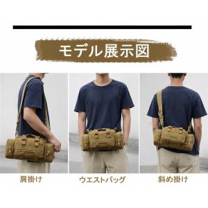 ウエストバッグ メンズ ボディバッグ 大容量 ...の詳細画像4