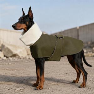 犬 冬 防寒 ドッグウェア ジャケット コート ベスト 小型犬 中型犬 大型犬 暖かい 裏起毛 ハイネック スナップボタン 防風 防水 洋