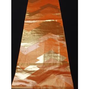 アンティーク丸帯　川島織物　三階菱