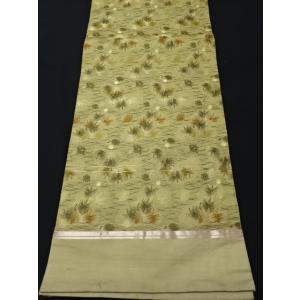 アンティーク丸帯　松ぼっくり