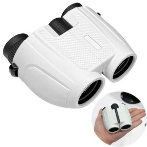 双眼鏡 ライブ用 【20倍調整・視角移動時の振動を防ぐ】 双眼鏡 オペラグラス用 20倍 防振 疲労を防ぐ 軽量120g 小型 防水 お子様や女性に