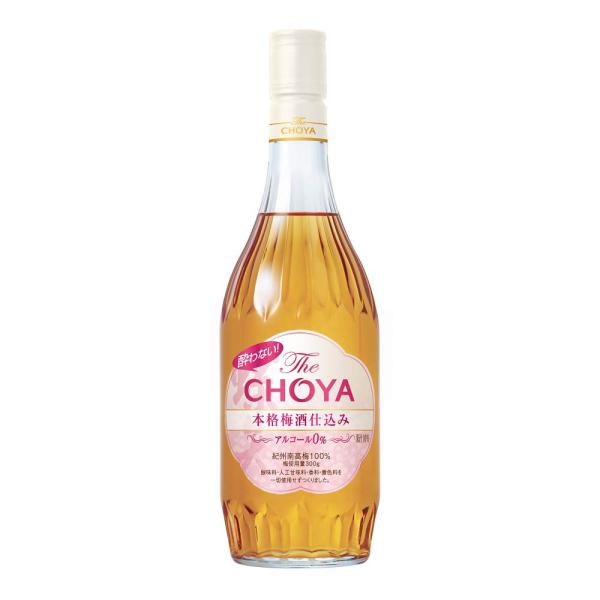 チョーヤ梅酒 酔わないThe CHOYA 本格梅酒仕込み ノンアルコール 700ml