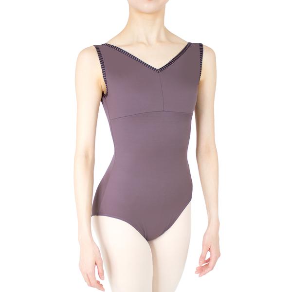 バレエ レオタード 子供 キッズ ジュニア 大人 日本製 袖なし ノースリーブ タンク ライナー付き...