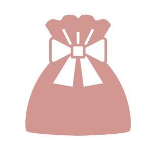 ラッピングバッグ (オプション)　バレエ 日本製 子供 キッズ ジュニア 大人 レオタード