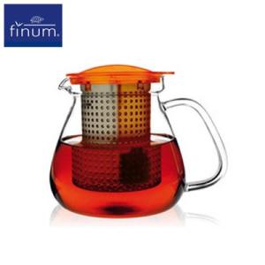 FINUM(フィナム) ティーコントロール アンバーイエロー 1.0L(35 oz) 紅茶 お茶 テ...