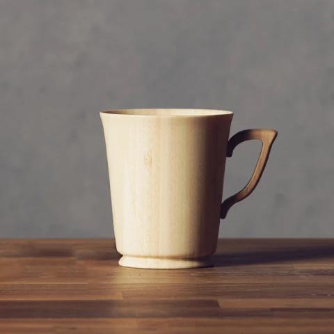 RIVERET マグS RV-201LW ホワイト 天然孟宗竹 食洗器対応 ギフト プレゼント 贈り...