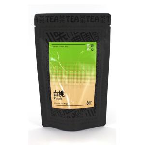 香る煎茶 白桃 ティーバッグ 2.5g×10P 静岡県産茶葉使用 日本茶 緑茶 フレーバーティーの商品画像