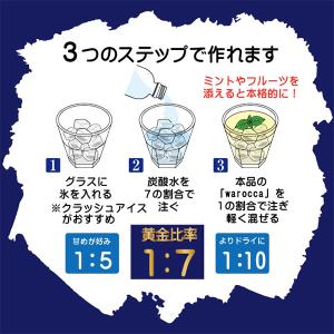warocca ワロッカ ノンアルコールシロッ...の詳細画像2