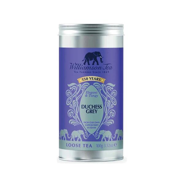 Williamson Tea ファイン ダッチェスグレイ 100g 茶葉 缶入り 紅茶 イギリス ブ...