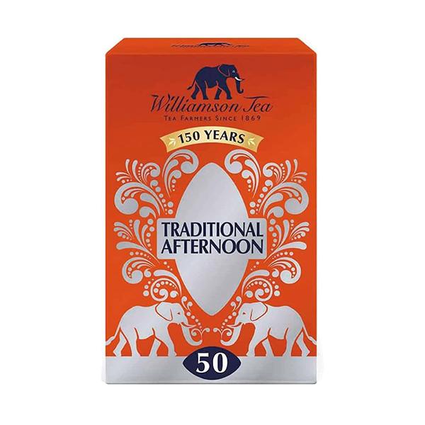 Williamson Tea トラディショナルアフタヌーンティー ティーバッグ 2.5gx50P