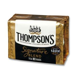 THOMPSON'S トンプソンズティー シグネチャーブレンド 80p 紅茶 ティーバッグ
