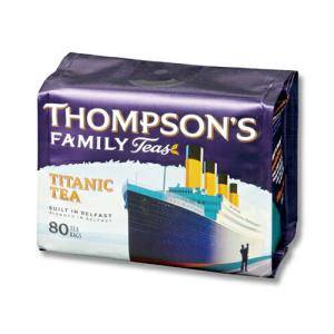 THOMPSON'S トンプソンズティー タイタニック ブレンド 80p 紅茶 ティーバッグ