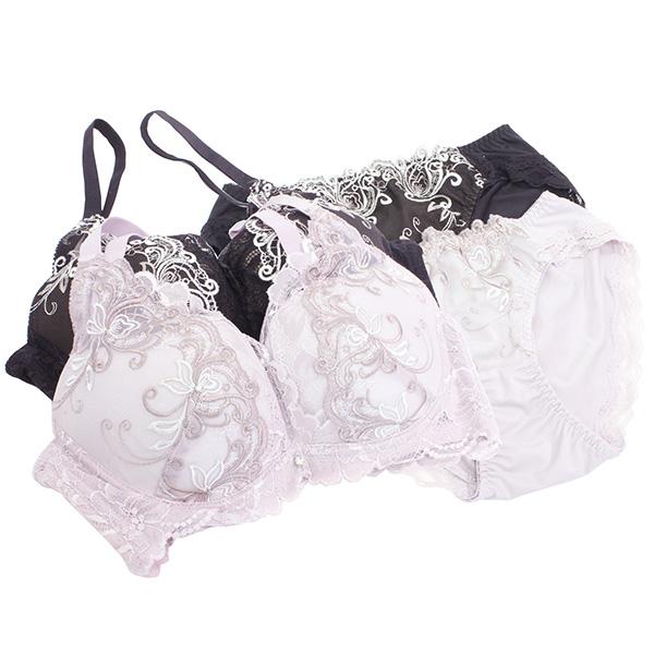 ブラジャー ショーツ セット ビーオーエヌ bon 704102 3/4カップ プチプラ ブラ＆ショ...