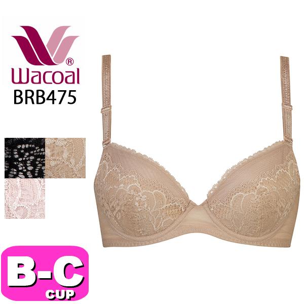 ワコール wacoal BRB475 背中すっきり -5歳をめざすブラ 3/4カップブラジャー BC...