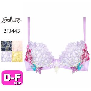 ワコール wacoal サルート salute BTJ443 43シリーズ P-UP プッシュアップタイプ 3/4カップブラジャー DEFカップ｜angeikoma