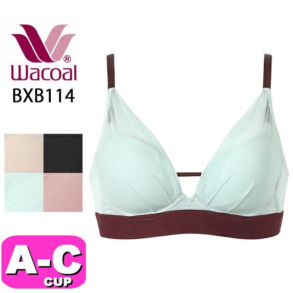 ワコール wacoal BXB114 ブラジャー ノンワイヤー 重力ケアブラ 3/4カップ ABCカ...
