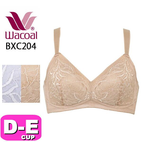 ワコール wacoal BXC204 ブラジャー ノンワイヤー コンフォートフィット 綿混 ぴったり...