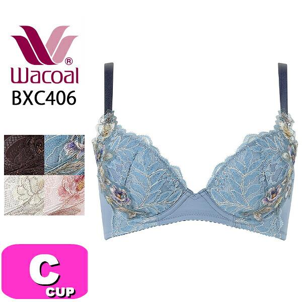 ワコール wacoal BXC406 スムージング ブラジャー 3/4カップ 着やせすっきりタイプ ...