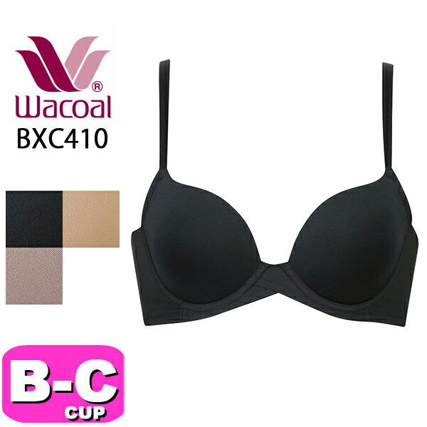 ワコール wacoal BXC410 ブラジャー 3/4カップ シームレス モールド Tシャツブラ ...