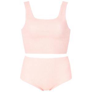 ワコール wacoal ウイング Wing ブラジャー ショーツ CW1000 防災 レディース 女性用 ブラ ショーツセット ハーフトップ 使いきり 使い捨て 災害 M-LL EMI｜インナーショップ アンジュ