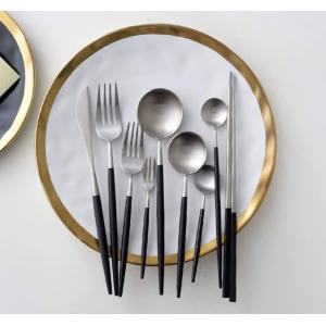 カトラリー　おしゃれ　クチポール風　カトラリーセット5本　スプーン フォーク ナイフ 小スプーン 　cutipol風 北欧  食器　/=中5/)