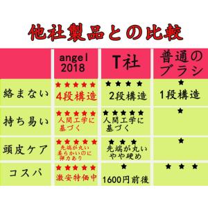ブラシ 魔法の ヘアブラシ 絡まない 艶髪 ヘ...の詳細画像5
