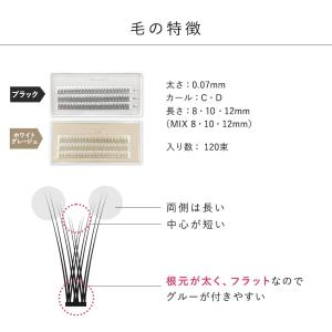 セルフマツエク セルフ マツエク ツインズラッ...の詳細画像2