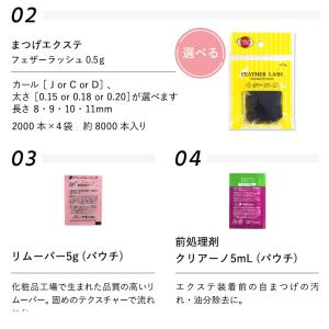 送料無料 セルフ マツエク まつげエクステ11...の詳細画像3