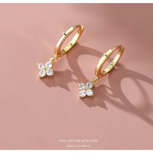 ピアス レディース フープピアス スワロフスキ...の詳細画像1