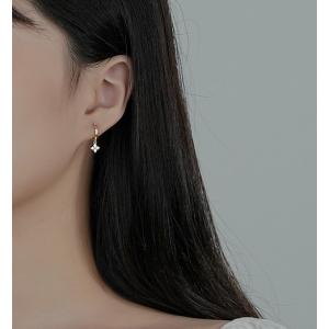 ピアス レディース フープピアス スワロフスキ...の詳細画像5