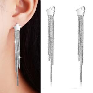 CELINE セリーヌ Triomphe Sparkle Hoops Earrings フープピアス