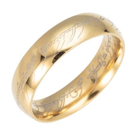 指輪 レディース メンズ アレルギー対応 ロードオブザリングモデル サージカルステンレス 幅6mm ...