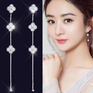 ピアス アレルギー対応 18金 レディース 18k つけっぱなし 金属アレルギー対応 小さい シルバー925 クローバー 四つ葉