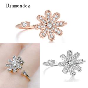 指輪 リング レディース シルバー925 クローバー 四つ葉 CZ
