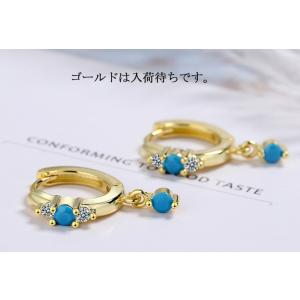 ピアス アレルギー対応 フープピアス 18金 ...の詳細画像5