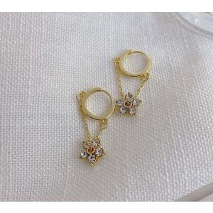 フープピアス アレルギー対応 ピアス 18金 ...の詳細画像4