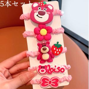 キッズ 女の子 ヘアピン ヘアクリップ 蝶々結び リボン プリンセス 虹