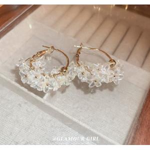 ピアス レディース フープピアス 金属アレルギ...の詳細画像2