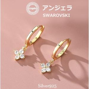 ピアス レディース フープピアス 花 フラワー ...の商品画像