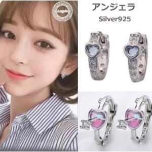シルバー925 フープ ピアス 幅2mm 両耳用 レディース メンズ 12mm 14mm