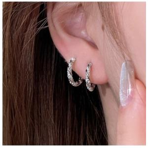フープピアス フープ アレルギー対応 18金 ...の詳細画像4