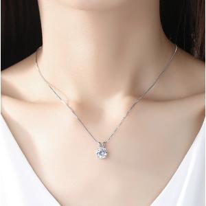 ネックレス スワロフスキー V字スクエア四角形...の詳細画像5