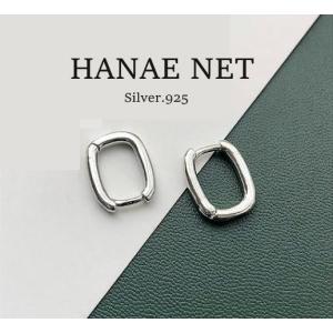 フープピアス メンズ レディース 両耳 シルバー 925 シンプル 16mm