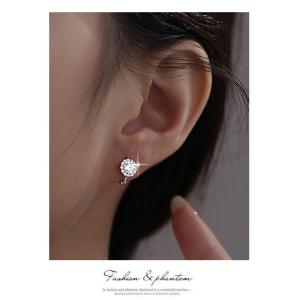 フープピアス レディース アレルギー対応 スワ...の詳細画像2