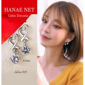 ピアス レディース ハートクロス シルバー925...の商品画像
