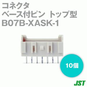 日本圧着端子製造(JST) B07B-XASK-1(LF)(SN) 10個 ベース付ピン トップ型 ボス無し 7極 NN｜ANGEL HAM SHOP JAPAN