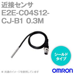 取寄 オムロン(OMRON) E2E-C04S12-CJ-B1 0.3M 近接センサー シールドタイプ 0.3m (φ4・検出距離1.2mm) (直流3線式) (PVC(耐油)) (PNP出力) NN｜angelhamshopjapan