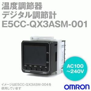 取寄 オムロン(OMRON) E5CC-QX3ASM-001 温度調節器 AC100-240V ねじ端子台タイプ E5CCシリーズ NN｜angelhamshopjapan