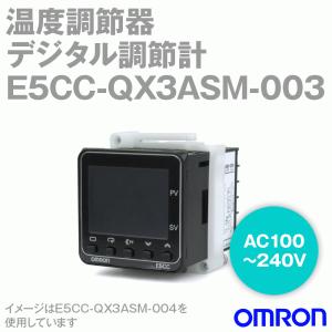 取寄 オムロン(OMRON) E5CC-QX3ASM-003 温度調節器 AC100-240V ねじ端子台タイプ E5CCシリーズ NN｜angelhamshopjapan